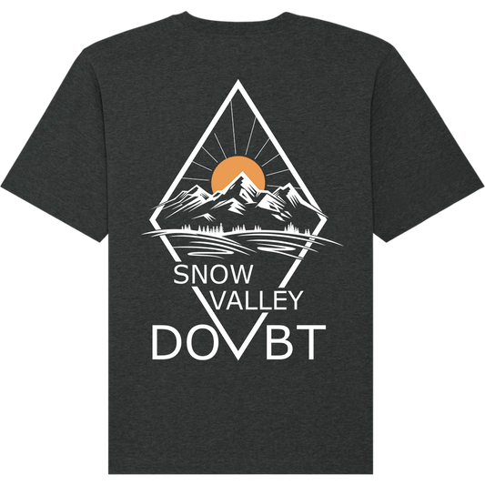 SNOW VALLEY - Diamond Valley - Heather Black Tee