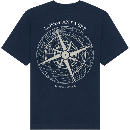 A VIDA PORTUGUESA - Compass - Navy Tee