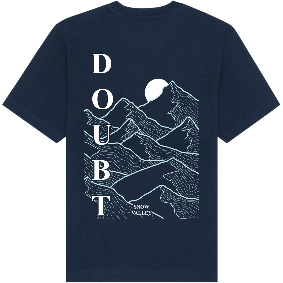 SNOW VALLEY - Mountains - Navy Tee