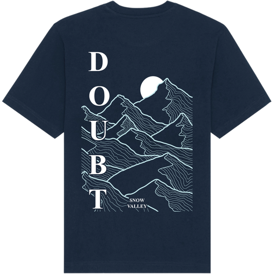 SNOW VALLEY - Mountains - Navy Tee