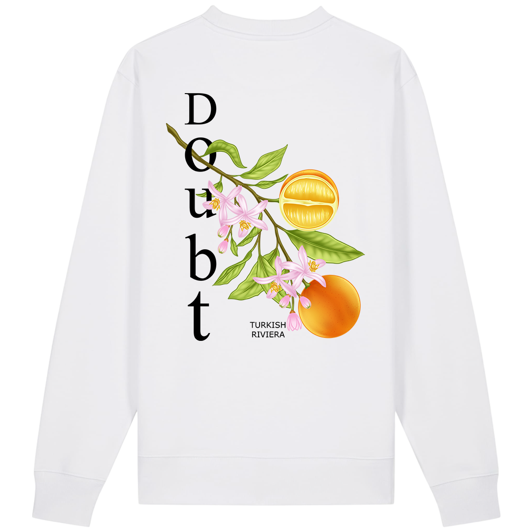 TURKISH RIVIERA - The Orange - White Sweater