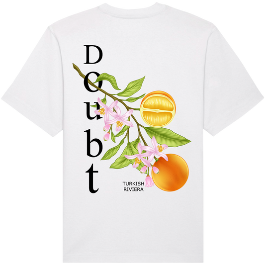 TURKISH RIVIERA - The Orange - White Tee
