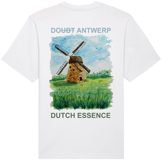 DUTCH ESSENCE - Windmill - White Tee
